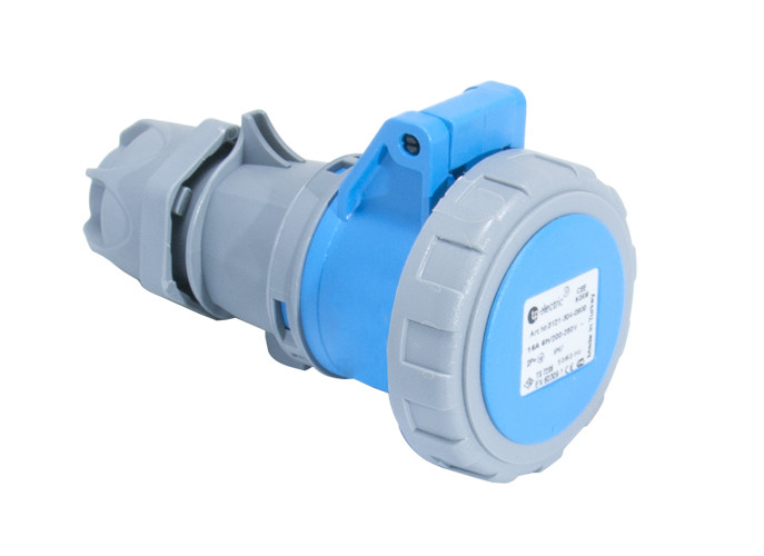 Роз'єм силовий: розетка кабельна, 16 А, 3 полюси 2p+e, IP67