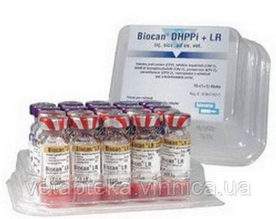 Вакцина Біокан DHPPI+LR 1мл Bioveta