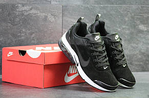 Чоловічі замшеві кросівки Nike,чорно-білі 45р, фото 2