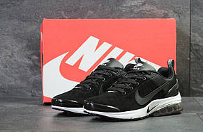 Чоловічі замшеві кросівки Nike,чорно-білі 45р, фото 2