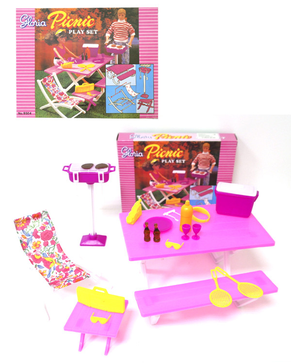 Мебель кукольная для барбекю Gloria купить по лучшей цене в