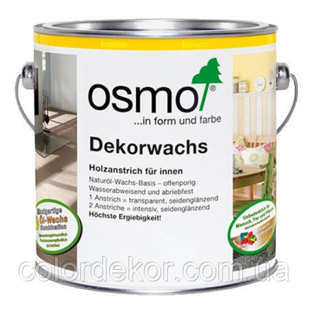 Универсальное цветное масло Osmo Dekorwachs Intensive tone 3104 красный 0,125 л - фото 1 - id-p877270323