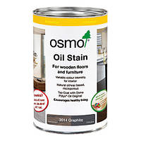 Цветное масло Osmo OL-BEIZE 3518 светло-серый 1 л