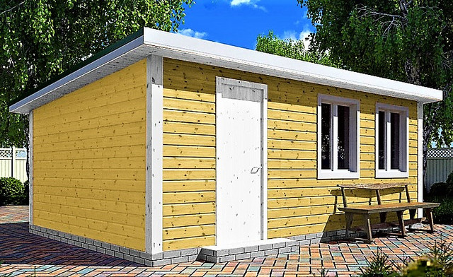 Недорогий каркасний будинок