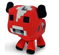 Мягкая игрушка Майнкрафт Красная корова Minecraft