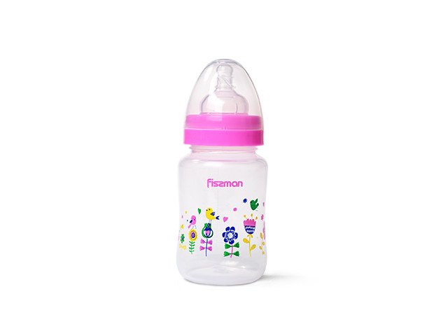 Бутылка детская для воды 7х16.5см/240мл из пластика Fissman