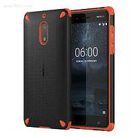 Чехол Rugged Impact для Nokia 6 Orange Black (Original 100%)