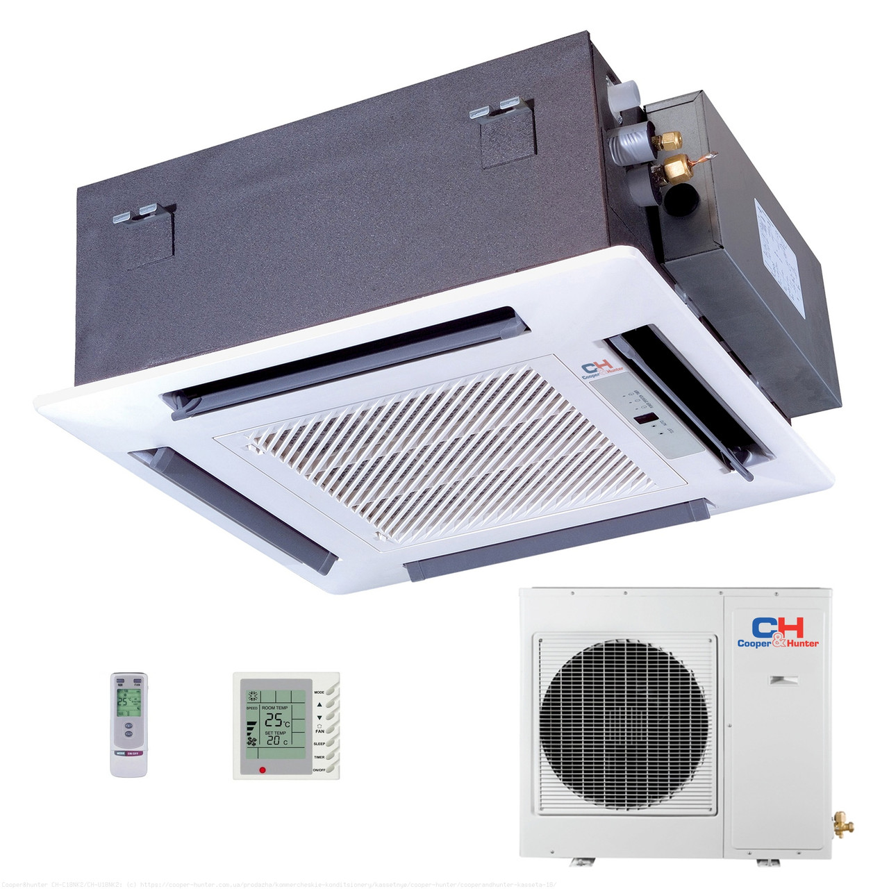 Касетний кондиціонер Cooper >Hunter CH-C18NK2/CH-U18NK2