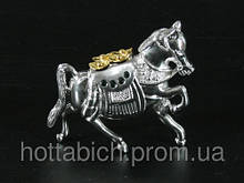 Статуетка з металу "Дорогоцінний кінь"