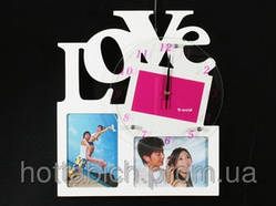 Настінний годинник дерев'яний Сімейний