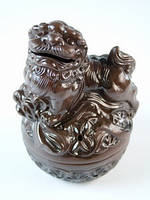 Керамічна курильниці Лев ричить