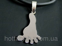 Кулон прикраса "Стопа"
