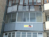 Облицювання балкона профнастилом, фото 8