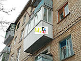Облицювання балкона профнастилом, фото 10