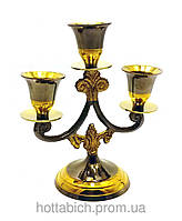 Підсвічник настільний латунний