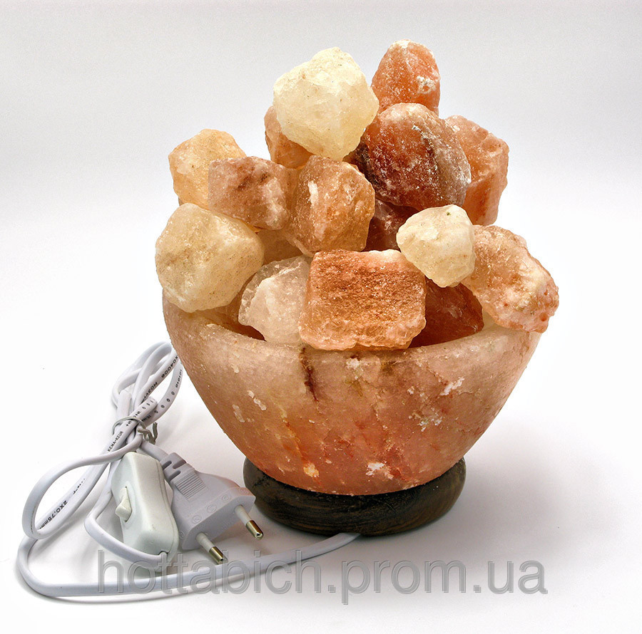 Соляна лампа "Кубок вогню"