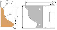 Фреза, для изготовления мебельного карниза.