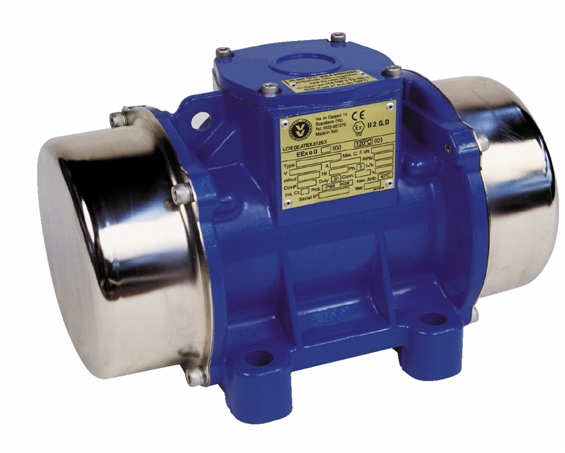 Шестиполюсні електровібратори 1000 об/хв.