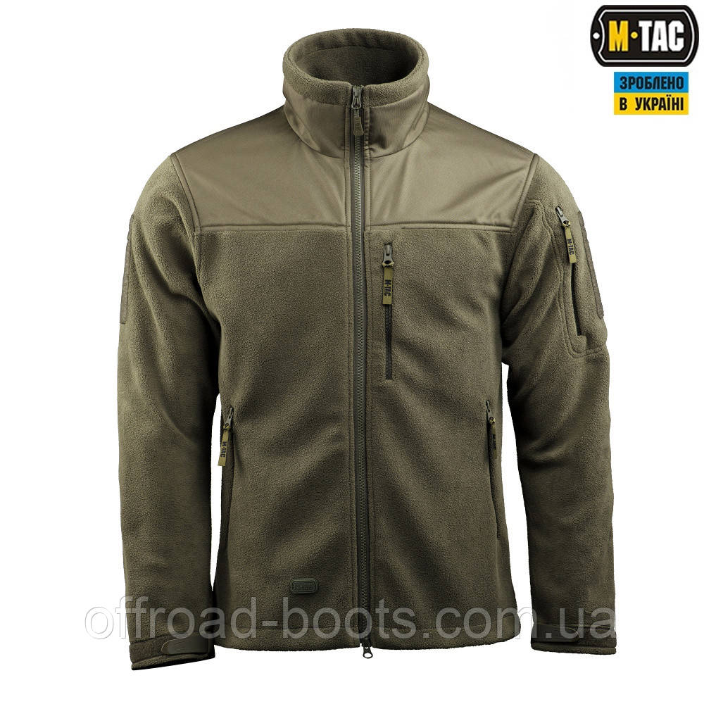 Куртка M-TAC Alpha Microfleece Gen.II Army olive - фото 2 - id-p877579888