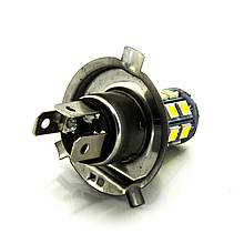 Лампа LED 24V H4 27SMD 5050 білий 60/280Lm