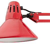 Настольная лампа на кронштейне Е27 Lemanso LMN093 красная