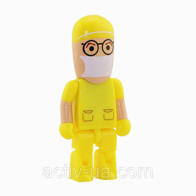 USB флешка Хірург на 32гб, жовтий