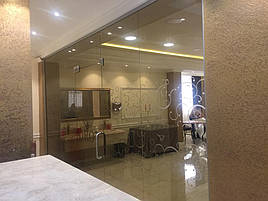 Скляні перегородки для кафе і ресторанів