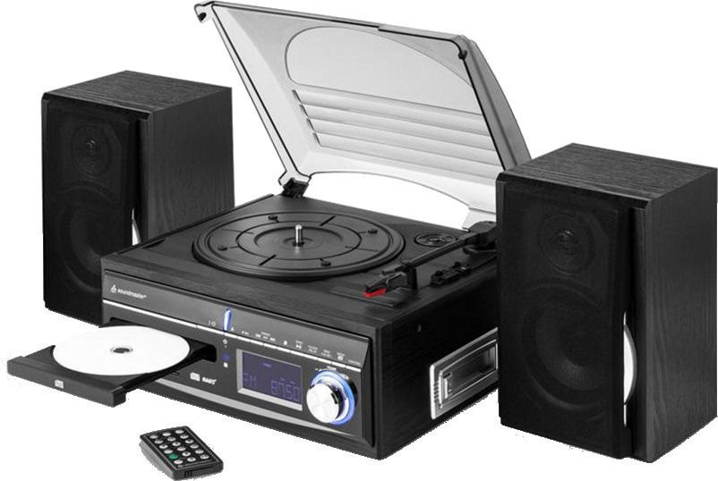 Грамофон-проигрыватель с Функцией CD MP3 и RADIO Дисконт — Купить ...