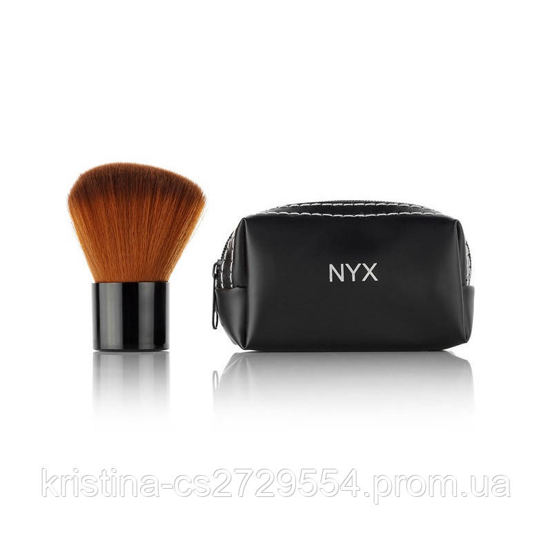 Кисть для ПУДРЫ NYX в косметичке (Копия)