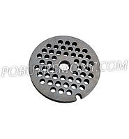 Сітка (решітка) для електром'ясорубки Zelmer 5" Ø-54 Ø-4,0 мм (Poland)