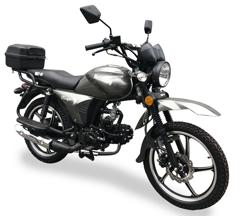 Мопед Musstang МТ125 DINGO Сірий