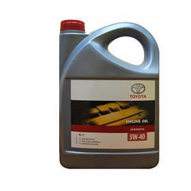 TOYOTA Масло 5W40 Motor Oil (5L) 