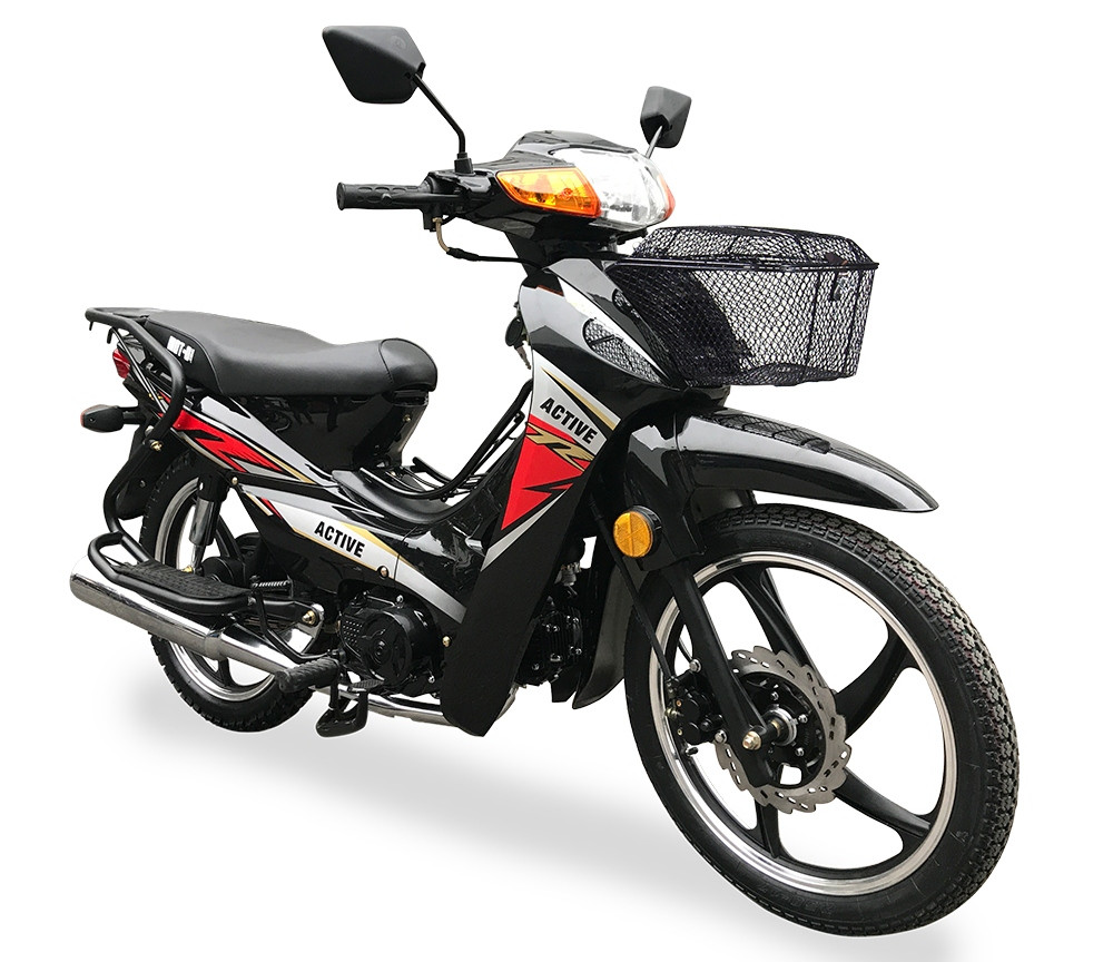 Мопед Musstang Active MT110-3 Чорний