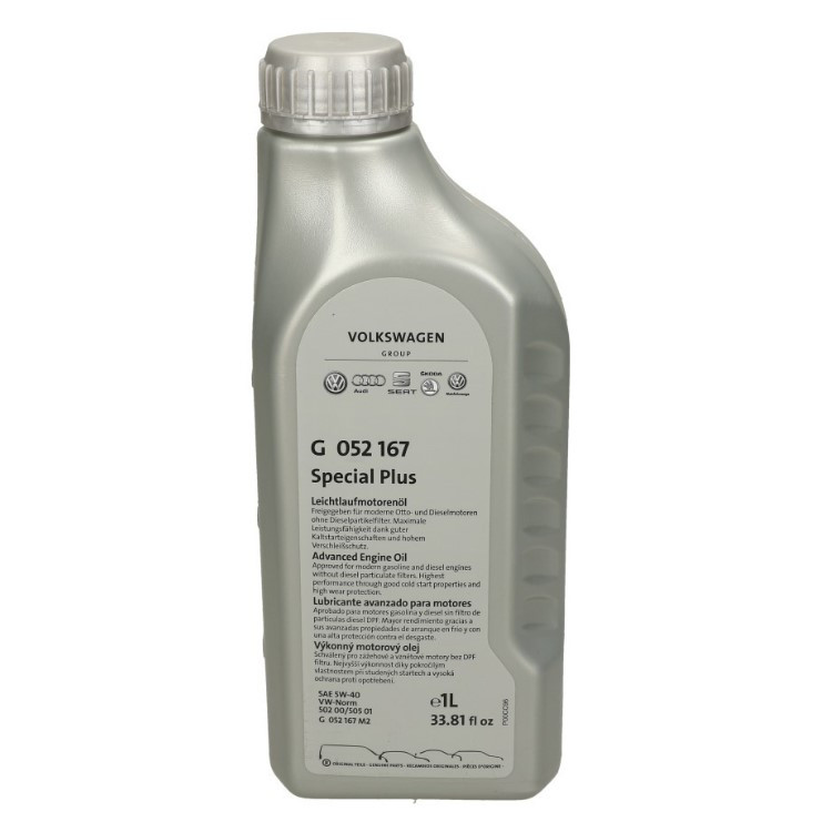 Олива моторна VAG 5W-40 G052167M2 1л
