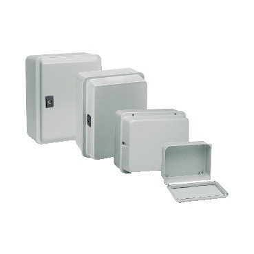 Коробка промислова металева IP66, розміром 256x206x93 NSYDBN2520