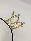 Корона на обручі золотиста, фото 7