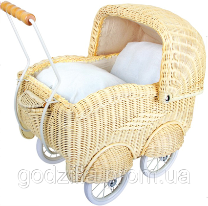 Коляска для ляльок плетені Tania