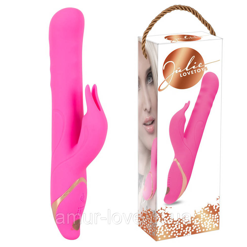 Hi-tech вибратор Julie Rabbit Vibrator with wav, фото 1