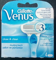 Змінні касети Gillette Venus3 (4 шт.) Оригінал
