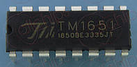 Контроллер LED индикатора TM TM1651 DIP16