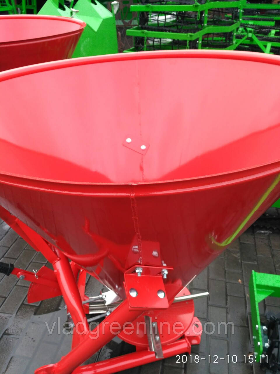 РУМ 500 л Jar-Met (металевий бак, диск з нержавійки, 6 лопатей) Польща