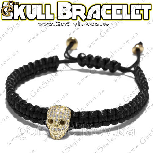 Браслет-оберег — "Skull Bracelet" + подарункове паковання