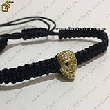 Браслет-оберег — "Skull Bracelet" + подарункове паковання, фото 4