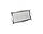 Мідна таця прямокутна Sena срібляста 30х13 см, таця у східному стилі, фото 3