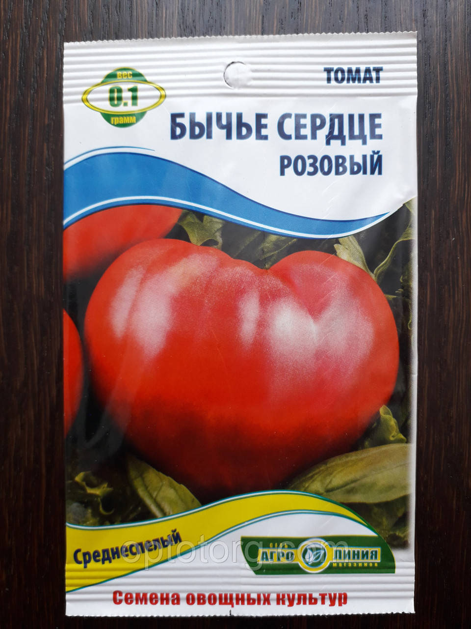 Насіння томата Швидке серце рожевий 0,1 гр, фото 1