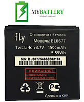 Оригинальный аккумулятор АКБ батарея для Fly IQ 447 Era Life 1 / BL6677 1500 mAh 3.7 V