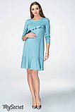 Жіночна сукня для вагітних і годування SIMONA DR-19.072, полинний колір, фото 2