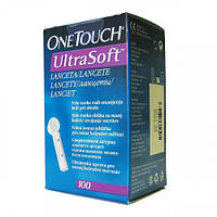 Ланцети One Touch Ultra Soft (Ультра Софт) 100 шт (4030841208811)