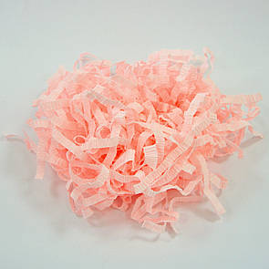 Паперовий наповнювач гофрований, рожевий
