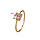 Кольцо ХР Gold filled 18k р. 17, фото 4